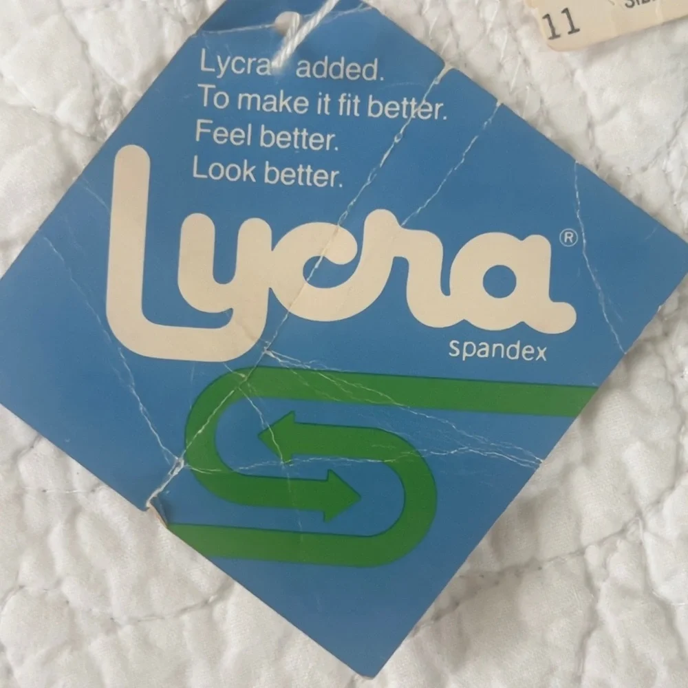 Vtg 90s Jordache Deadstock Lycra Colorblock Cami Tank Top NWT Teal Orange - Picture 5 of 7